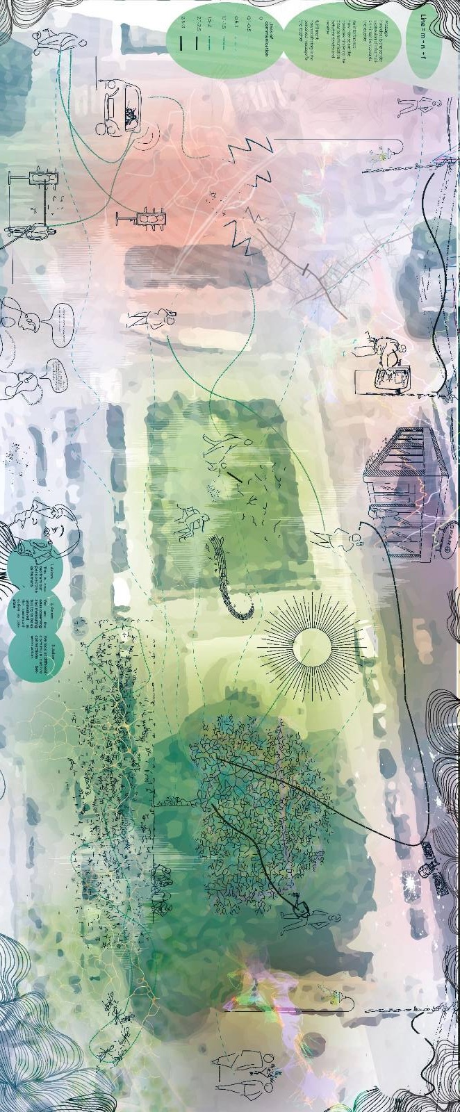 Juxtaposing Nature, Tech and People